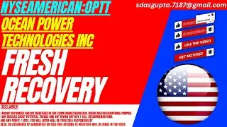OPTT STOCK : FRESH RECOVERY | OCEAN POWER TECHNOLOGIES STOCK