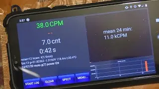 Mobile Phone Radioactivity Counter App review