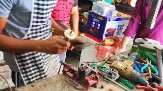 Diamond Power tools grinder repairing