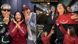 HAPPY NEW YEAR IN THAMEL!  PARTIED TILL THE MORNING MY GOD🤣🥂🎊