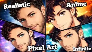 Neymar Jr One Drawing But [4] Different Styles 