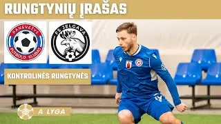 Kontrolinės rungtynės: „Panevėžys“ – FS „Jelgava“ (2026-01-24)