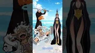 Luffy & Law vs World Government || #whoisstrongest #luffy #trafalgarlaw #imu #garp #onepiece