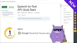 Speech-to-Text API: Qwik Start | #2025 | #GSP119 |#qwiklabs |Solution