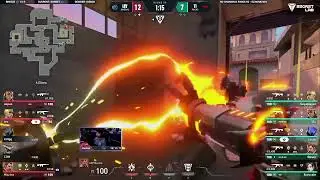 tex BRUTAL Triple Kill vs. T1 | LEV vs. T1 - VCT Masters Shanghai