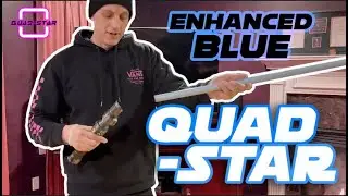 ENHANCED BLUE QUAD-STAR 500 RGB LED Pixel Blade for Steven K. by Civilized Sabers