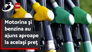 Motorina şi benzina au ajuns aproape la acelaşi preţ