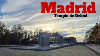 Templo de Debod 4K ✨ | Atardecer en Madrid + Miradores | Camino al Palacio Real