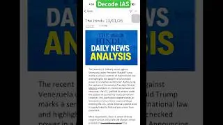 How Trump&rsquo;s Venezuela Action Violates International Law #shorts #upsc #ias #ips #irs #thehindu #news