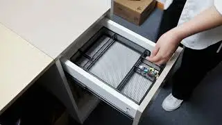 Drawer organizer #drawerorganizer #drawerorganization #savespace #officeorganization