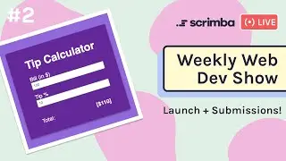 The Weekly Web Dev Show: Tip Calculator | HTML, CSS, JavaScript