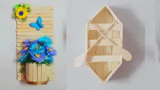 Try !this ice cream stick crafts// home decor ideas//lucky fresh 16
