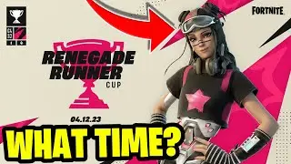 What Time is the Renegade Runner Cup in Fortnite? (When is the Renegade Runner Cup)
