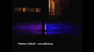 Oshkosh Main Street bridge at night