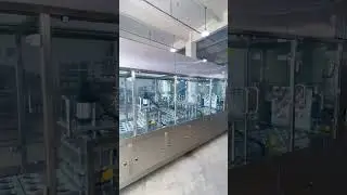 4 lines yogurt cup filling sealing machine