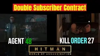 Hitman [Double Subscriber Contract] Agent 48 & Kill Order 27
