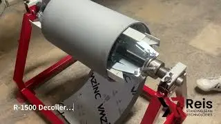 R-1500 Decoiler&hellip; | Reis Standing Seam Technologies