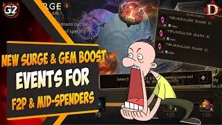Cosmos Surge, Legendary GEM BOOST & Normal Gem Split - F2P & Mid-Spenders EVENTS | Diablo Immortal