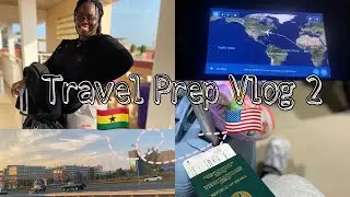 Travel Prep Vlog 2: Finally got my passport || Shopping💵|| Packing & Etc🥰