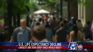 COVID-19 plus overdose deaths reduced life expectancy in 2020