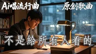 【AI原創歌曲】《不是給所有人看的》 Ai女聲演唱 [一]  國語歌