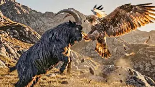 Giant wild eagle fights an antelope &ndash; What happens next will shock you | Animal rescue