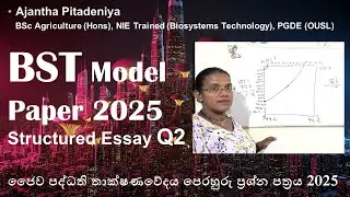 BST Model Paper 2025 | Structured Essay 2 | Biosystems Technology