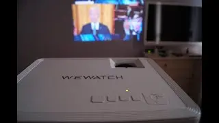 ✅ WEWATCH V10 светодиодный портативный проектор Native 1280*720 HD 1080P.  ПРОЕКТОР ДЛЯ ДОМА