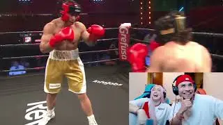 UN MEXICANO NUNCA SE RINDE!!😱🇲🇽  ANDONI vs CARLOS BELCAST | LA VELADA DEL AÑO V || REACCIÓN 😈🔊🔥