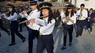 Saint John's Procession. Tuizendes, Torgueda, Vila Real, Portugal. 2022. With Cumieira Music Band