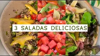 ALMOÇO RÁPIDO: saladas criativas