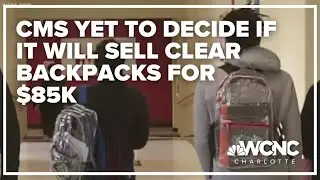 Auction for CMS clear backpacks closes well short of $100K
