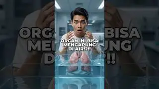 🫁😱 AJAIB!! Organ Tubuh Ini TERNYATA Bisa MENGAPUNG di Air! Kok Bisa?? 🤯 #fakta #organ #tubuh #info