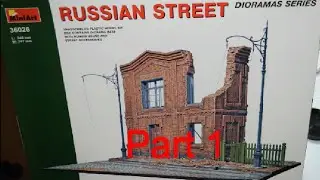 Mariya Oktyabrskaya Diorama - Mini Art Russian Street - Part 1