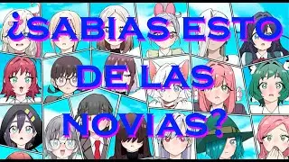 Datos curiosos de las novias de Kimi no Koto (Parte 2) - Las 100 novias