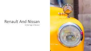 Nissan Renault Alliance