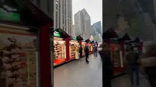 December in NYC🥳#shorts #shortvideo #travel #winter #nyc #newyork #holiday #season #usa #america