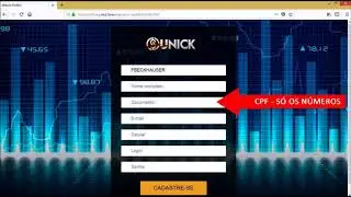 UNICK FOREX CADASTRE-SE PASSO A PASSO! FBECKHAUSER