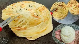 Karachi Famous Laccha Paratha Recipe || अनगिनत लेयर वाला लच्छा पराठा कैसे बनाए