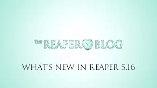 Что нового в REAPER 5.16 | Плагины для измерения; General Dynamics; Spectral Hold