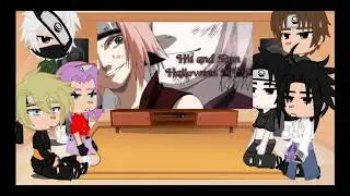 || Реакция команды 7 на Сакуру || Time 7 react to Sakura (Hit and run, Sakura VS Sasori) 3/? Rus/Eng