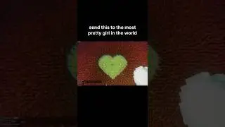 This is for all my beautiful subscribers #minecraft #minecraftlove #love #heart #gf