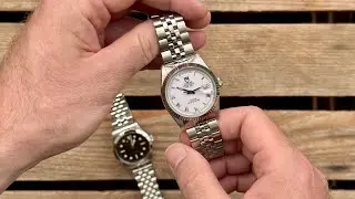Tudor Oyster Prince Date+Day - Ref. 94614 - fluted whitegold bezel 36mm