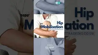 Hip Mobilisation in Supine Technique #manualtherapy #mobilisation #hippain
