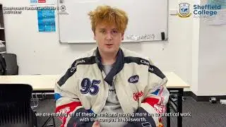 Meet one of our Automotive students, Ewan.