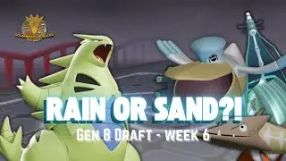 IT'S A WEATHER WAR! | Pokemon SWSH Draft League Week 6