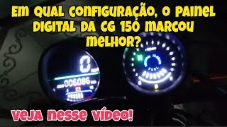 Qual a Configuração que eu Uso no Painel Digital da Titan 150 2008