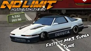 5.5 Toyota Supra Mk3 Fastest Tune - No Limit Drag Racing 2