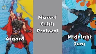 Marvel Crisis Protocol Battle Report - Asgard v Midnight Suns