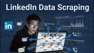 How to Scrap Data from Linkedin | Scrap Emails, phone numbers Free Method